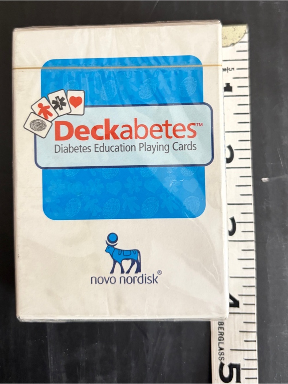 Deckabetes Diabetes Education Playing Cards by Novo Nordisk -NWOT